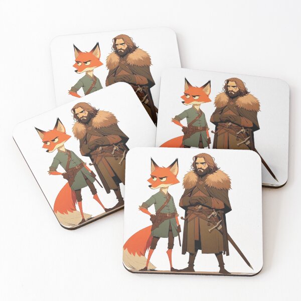 Item preview, the fox and the hound designed and sold by fluffymackeral.