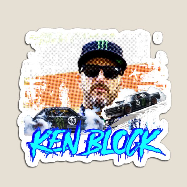 Item preview, Ken block racing car rally art tribute designed and sold by differenttings.