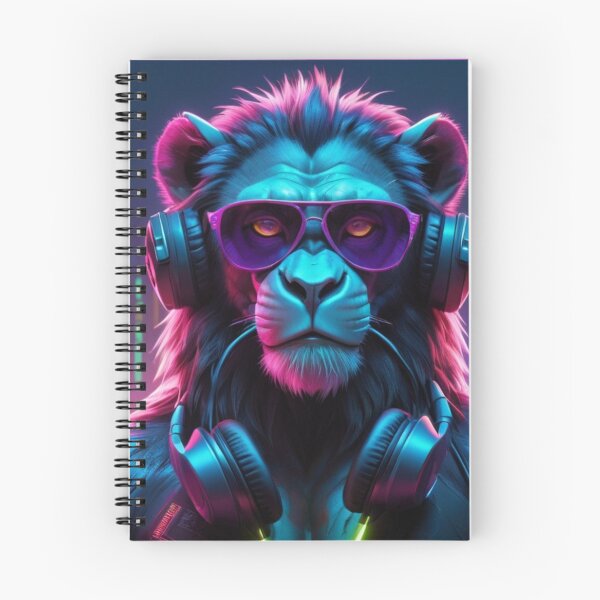 Item preview, Sports monkey in neon lights designed and sold by ejkaterina.