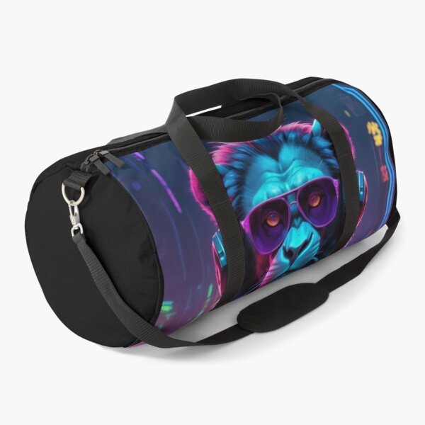 Item preview, Sports monkey in neon lights designed and sold by ejkaterina.