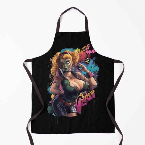 Artikelvorschau, Pinup Toon Zombabe Verführung entworfen und verkauft von Bubble-Bay Shop.