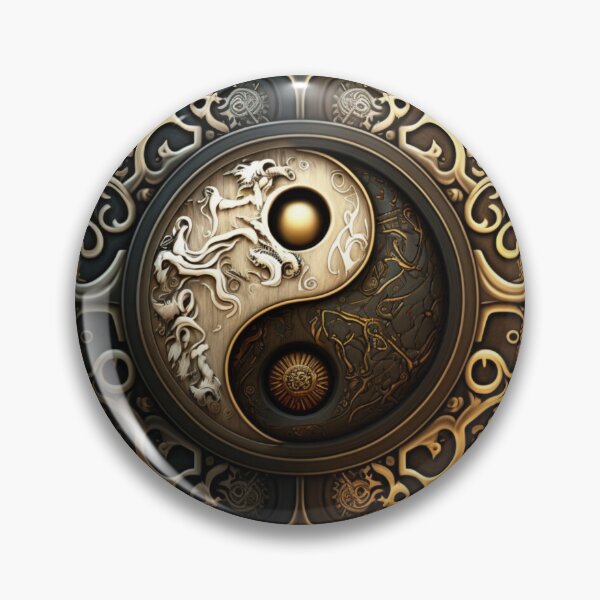 Item preview, Heraldic Yin Yang designed and sold by Jemimo.