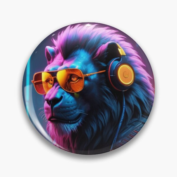 Item preview, Sports monkey in neon lights designed and sold by ejkaterina.