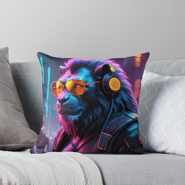 Item preview, Sports monkey in neon lights designed and sold by ejkaterina.