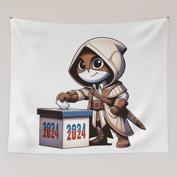 Item preview, Civic Duty Rogue - Voting Day Hero designed and sold by VividDripCo.