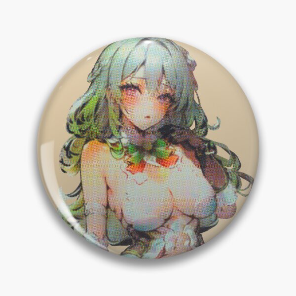 Item preview, Anime Christmas Vert Green Heart AIArt designed and sold by MikaseSan.