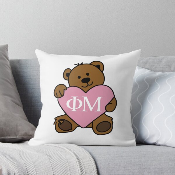 Item preview, Phi Mu Teddy Bear designed and sold by KatherinesArt3.