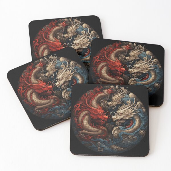 Item preview, Chinese Dragon Yin Yang designed and sold by Jemimo.
