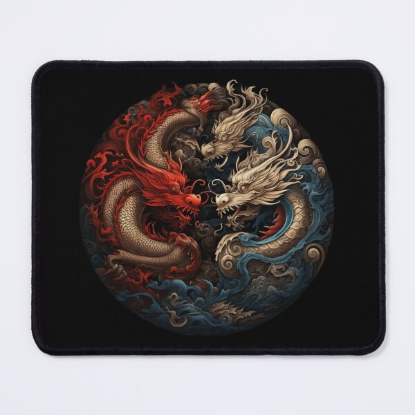 Item preview, Chinese Dragon Yin Yang designed and sold by Jemimo.