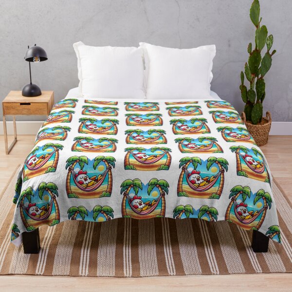 Item preview, Vacation Starts Now - Chicken Nap Time On The Beach designed and sold by SkyTastic.
