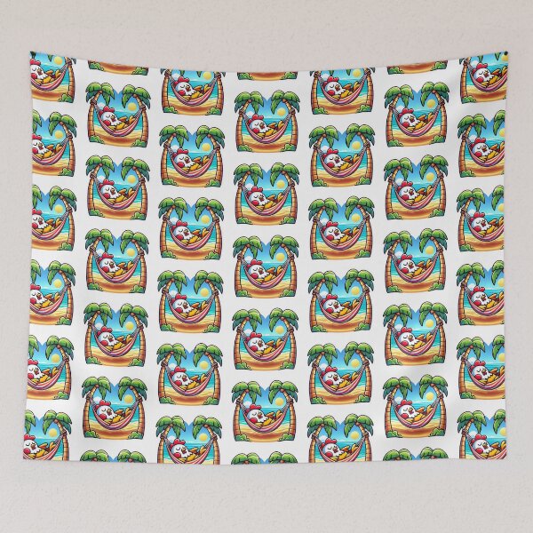 Item preview, Vacation Starts Now - Chicken Nap Time On The Beach  designed and sold by SkyTastic.