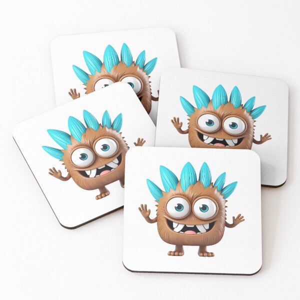 Item preview, Little Monster greeting #03 designed and sold by Tecno-Art-Land.