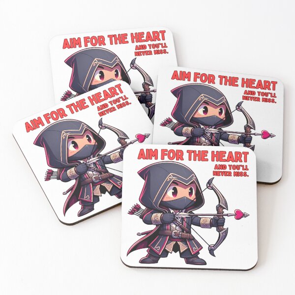 Item preview, Loving Assassin Valentines designed and sold by VividDripCo.