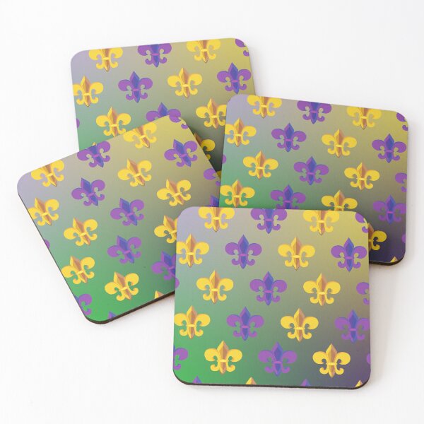 Item preview, Mardi Gras Fleur de Lis Pattern designed and sold by Seedcap7.