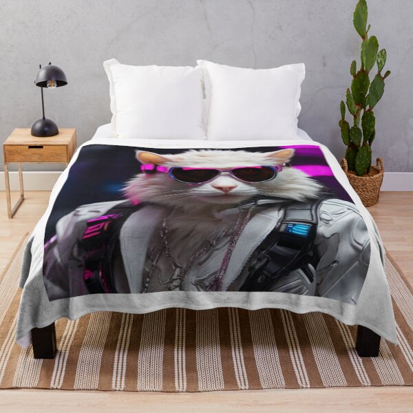 Item preview, Cat in neon lights designed and sold by ejkaterina.