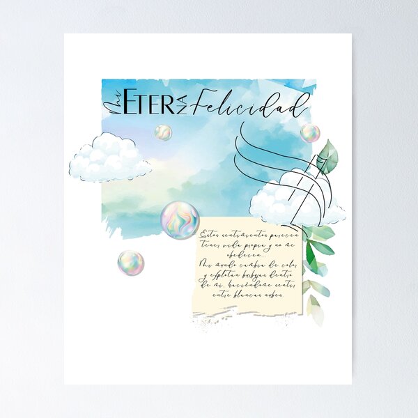 Item preview, Mi eterna Felicidad: Feelings that grow designed and sold by Laultimastar.