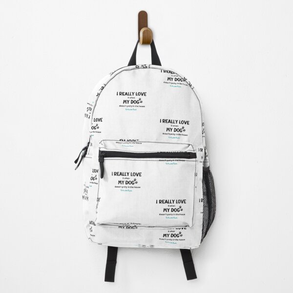 Item preview, I Love it When My Dog Doesn't Potty in the House - White designed and sold by TheReporter1.