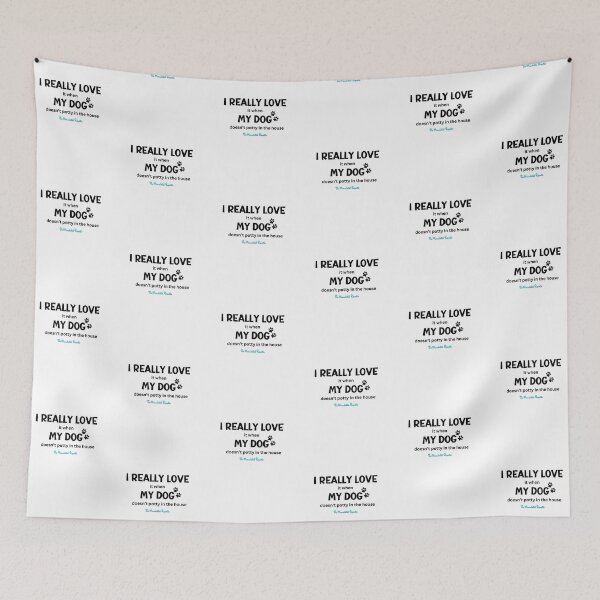 Item preview, I Love it When My Dog Doesn't Potty in the House - White designed and sold by TheReporter1.