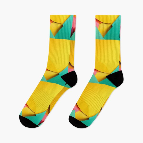Item preview, Abstract yellow blue pink designed and sold by UZRWRLD .