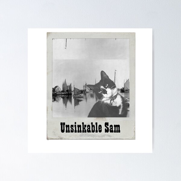 Item preview, unsinkable sam designed and sold by tabb1cat.
