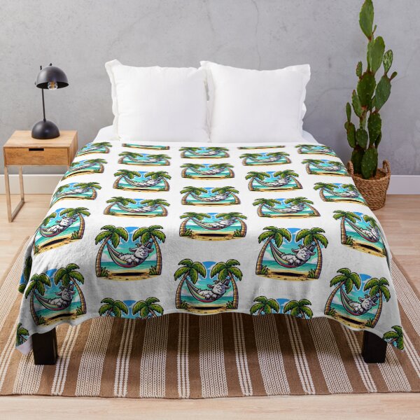 Item preview, Vacation Starts Now - Goat Nap Time On The Beach designed and sold by SkyTastic.