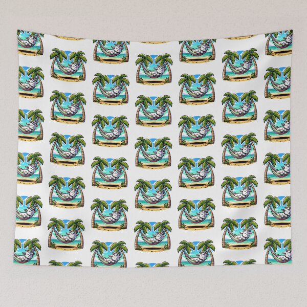 Item preview,  Vacation Starts Now - Goat Nap Time On The Beach  designed and sold by SkyTastic.