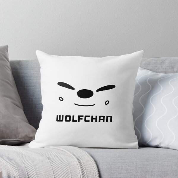 Item preview, Stray Kids - Skzoo Wolfchan Face with Name [BLACK OUTLINE] designed and sold by itsaiaaa.