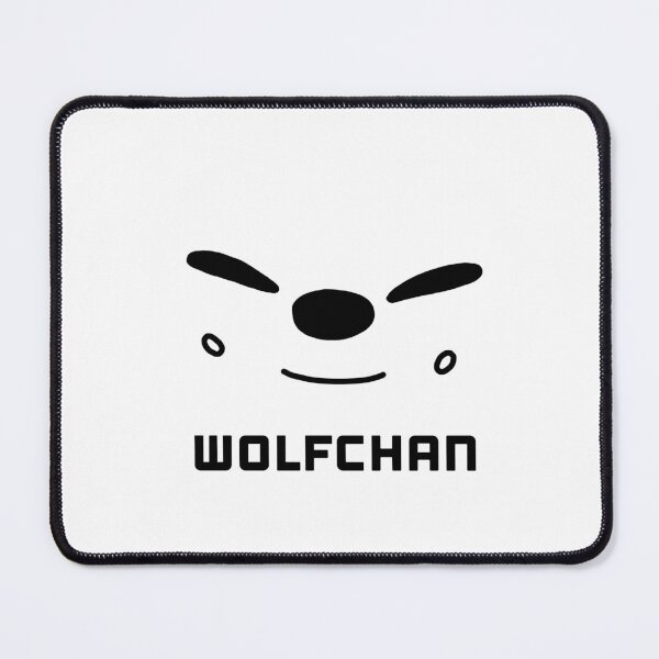 Item preview, Stray Kids - Skzoo Wolfchan Face with Name [BLACK OUTLINE] designed and sold by itsaiaaa.