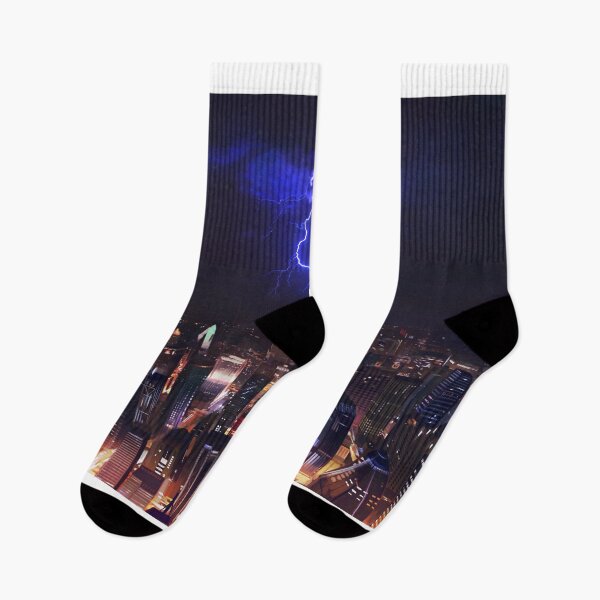 Item preview, Big city at night designed and sold by JazMeridart.