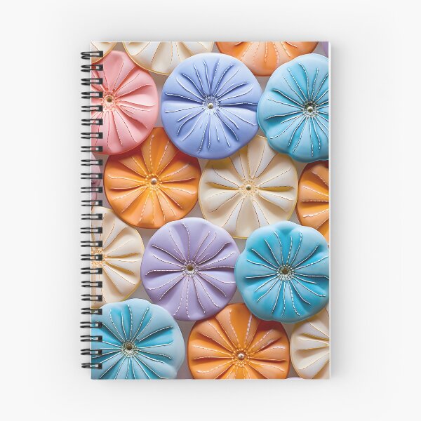 Item preview, Colorful sand dollar collage print designed and sold by dcrc.
