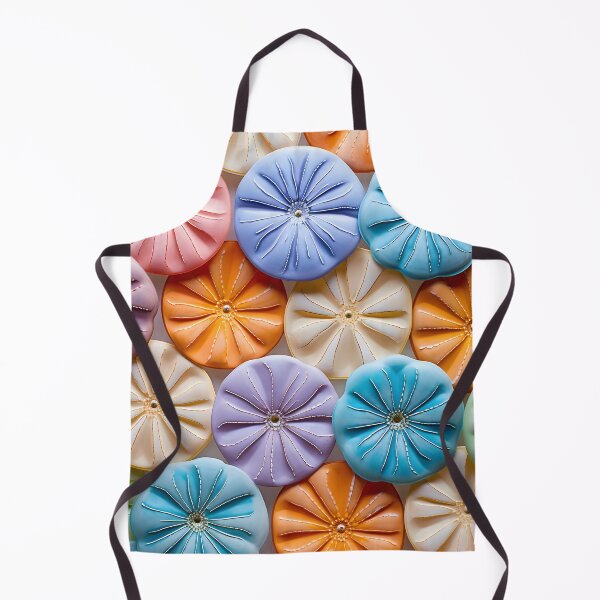 Item preview, Colorful sand dollar collage print designed and sold by dcrc.