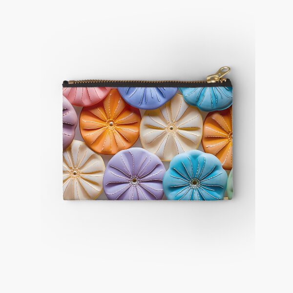 Item preview, Colorful sand dollar collage print designed and sold by dcrc.