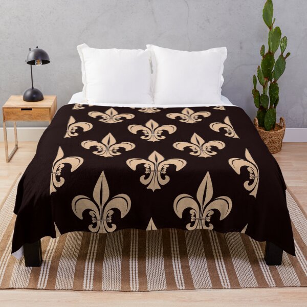 Item preview, New Orleans Gold Fleur De Lis Pattern designed and sold by Seedcap7.