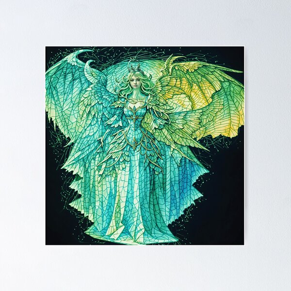 Item preview, Empress of the Ethereal Wings  designed and sold by Claude  Leblanc.