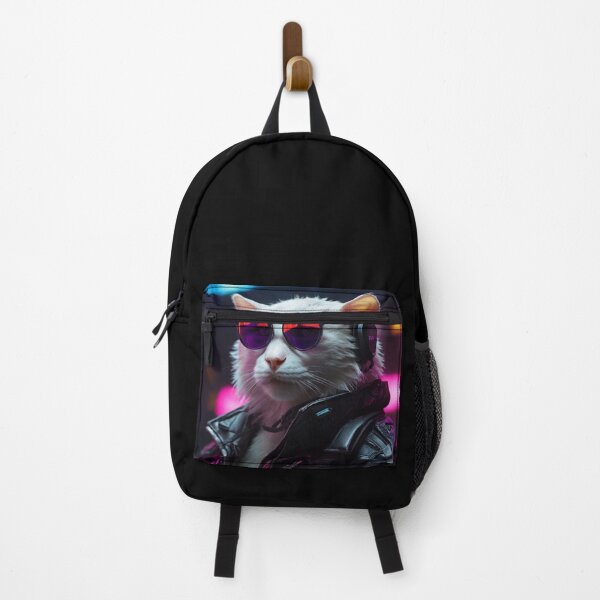 Item preview, Cat in neon lights designed and sold by ejkaterina.