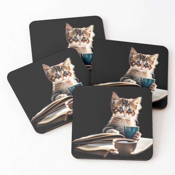 Item preview, Cat With Book Cute Cat Reading Book Funny Gifts For Cat Lovers Funny Gifts For Book Lovers  designed and sold by MatthewViews.