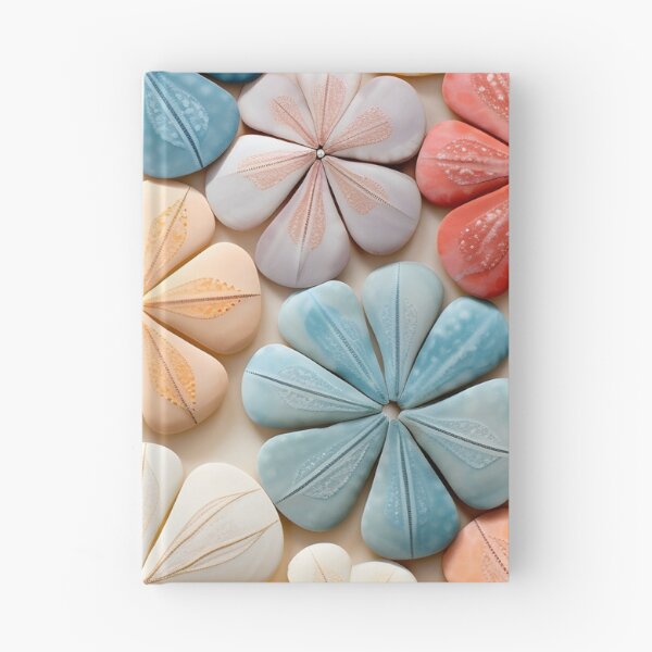 Item preview, Colorful sand dollar collage print designed and sold by dcrc.