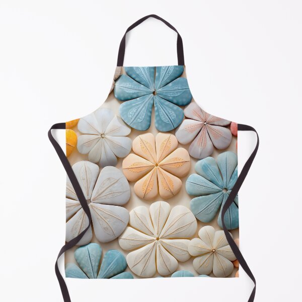 Item preview, Colorful sand dollar collage print designed and sold by dcrc.