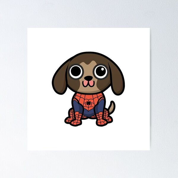 Item preview, Cute Little Puppy as a Super Hero designed and sold by vetshop.