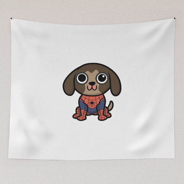 Item preview, Cute Little Puppy as a Super Hero designed and sold by vetshop.