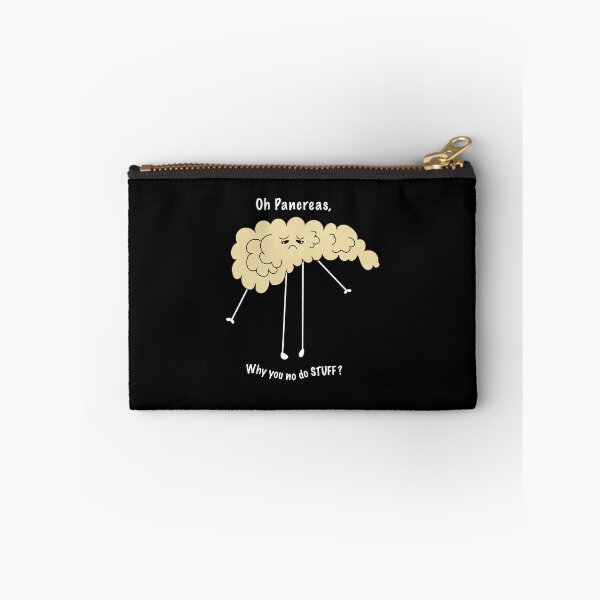 Item preview, Sad Pancreas (Black Background) designed and sold by Drogers33.