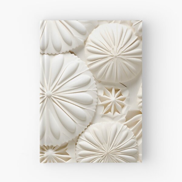 Item preview, White sand dollar collage print designed and sold by dcrc.
