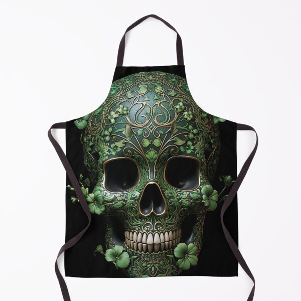 Item preview, St Patricks Day Skull designed and sold by TorpStore.