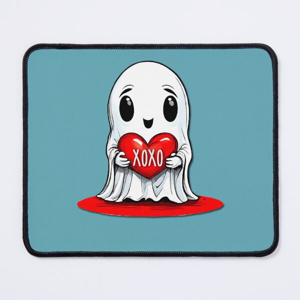 Item preview, XOXO Hugs & Kisses Ghost Valentines Day designed and sold by TrueWorth.