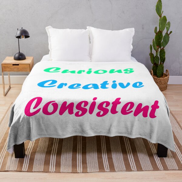 Item preview, Curious Creative and Consistent designed and sold by Corbitron.