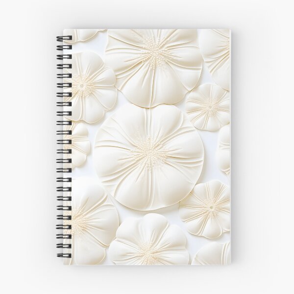 Item preview, white sand dollar collage print designed and sold by dcrc.