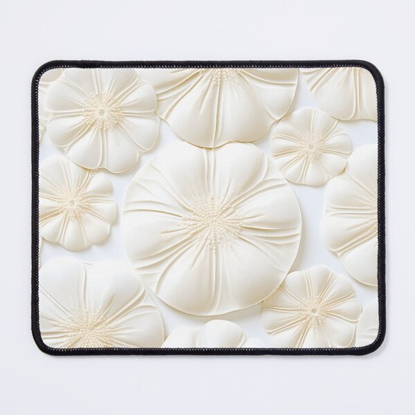 Item preview, white sand dollar collage print designed and sold by dcrc.