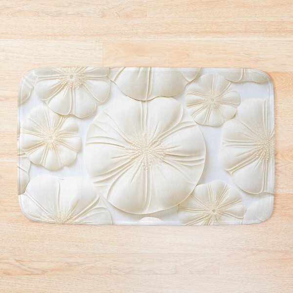 Item preview, white sand dollar collage print designed and sold by dcrc.