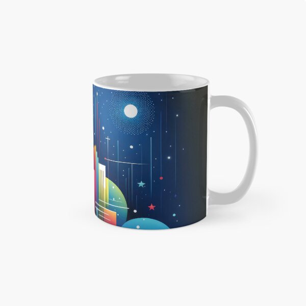 Item preview, Vibrant Future Cityscape Dreams designed and sold by SunkenCost.
