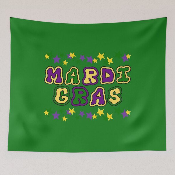 Item preview, Party Mardi Gras with Stars designed and sold by Seedcap7.